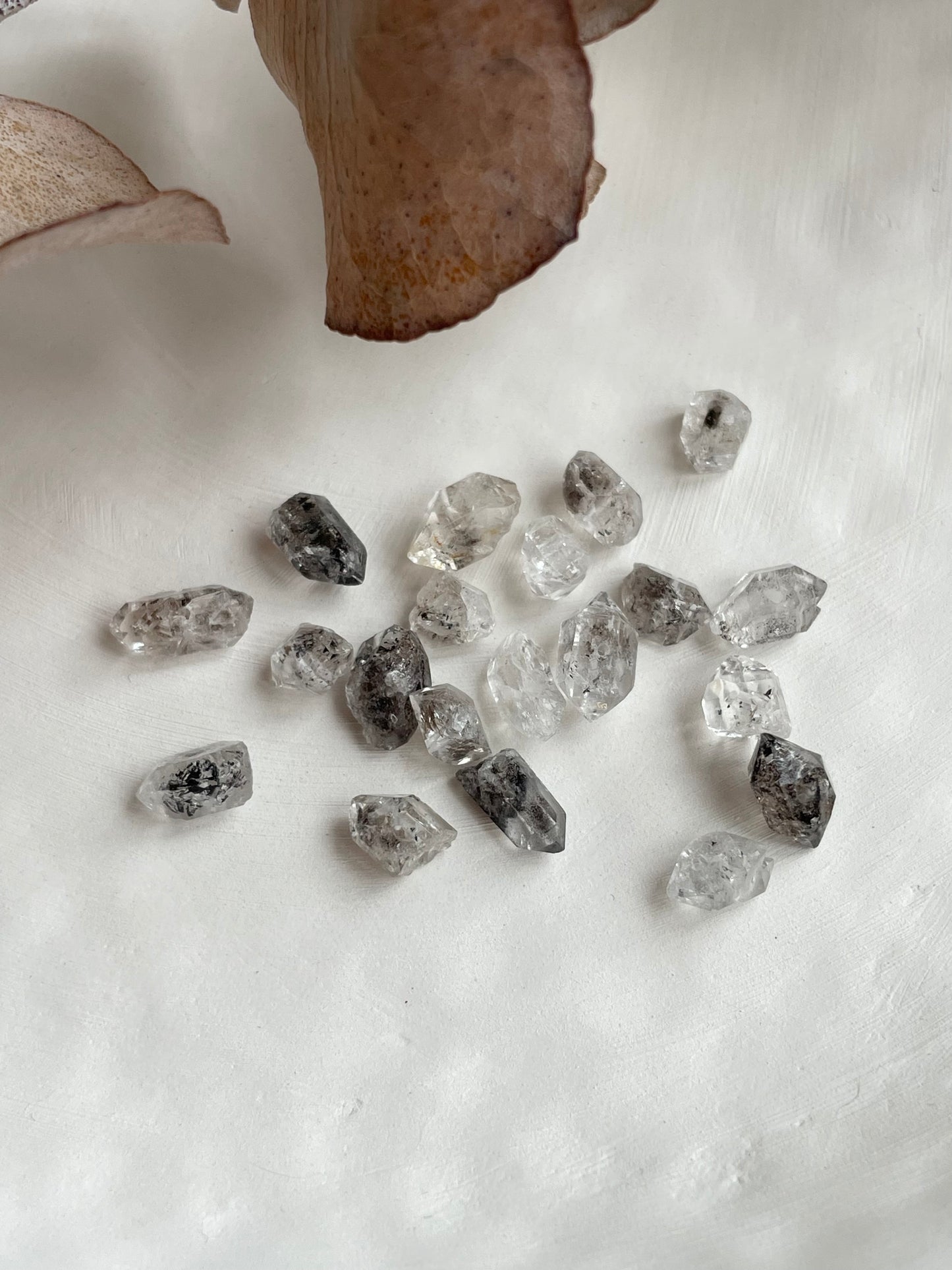 Natural Herkimer Diamond Beads