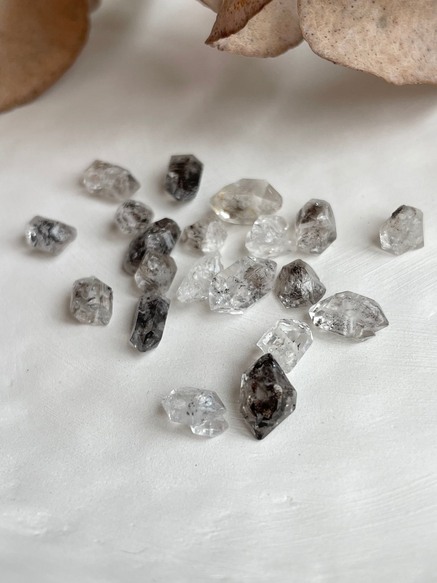 Natural Herkimer Diamond Beads