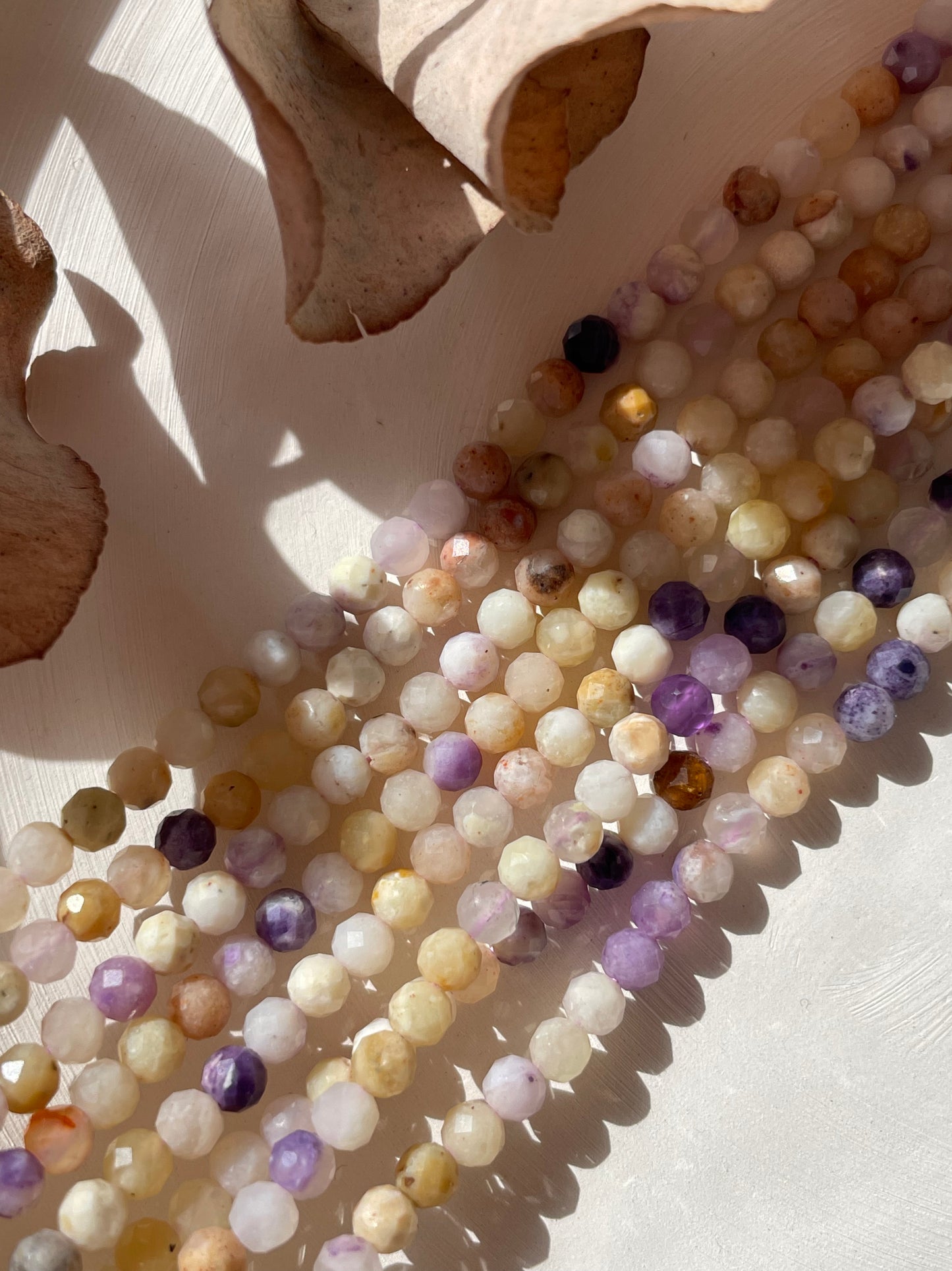 Tiffany Stone 4.2mm Natural Gemstone Crystal Beads
