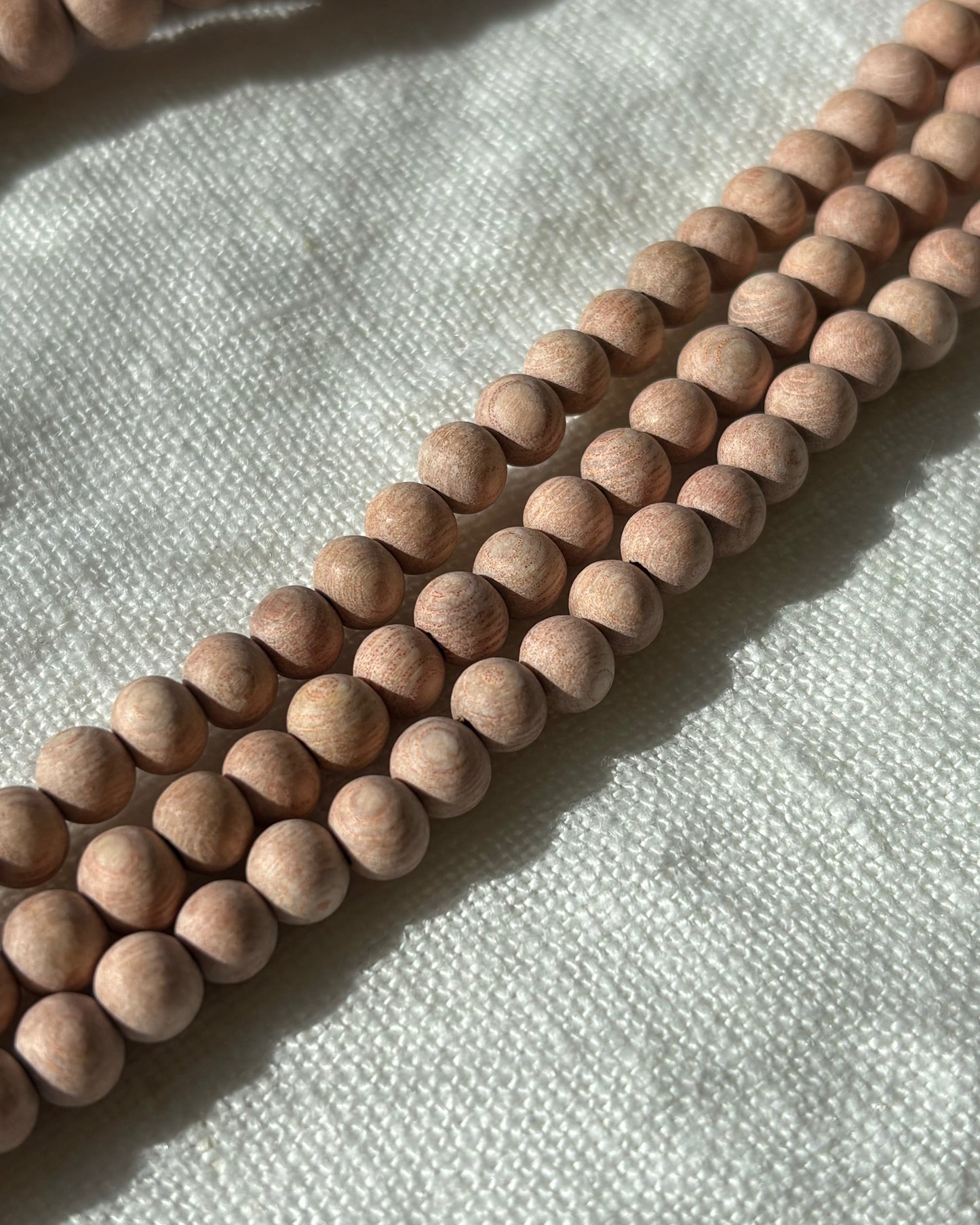 Natural Rosewood Beads