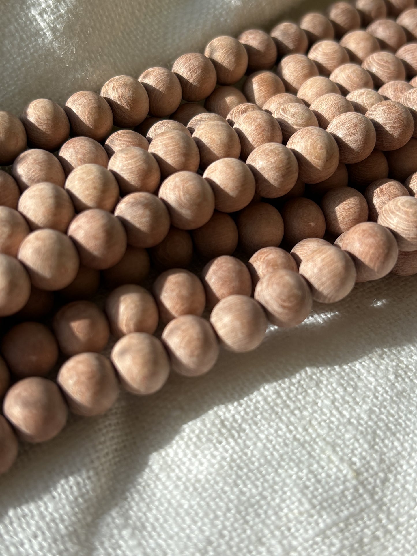 Natural Rosewood Beads