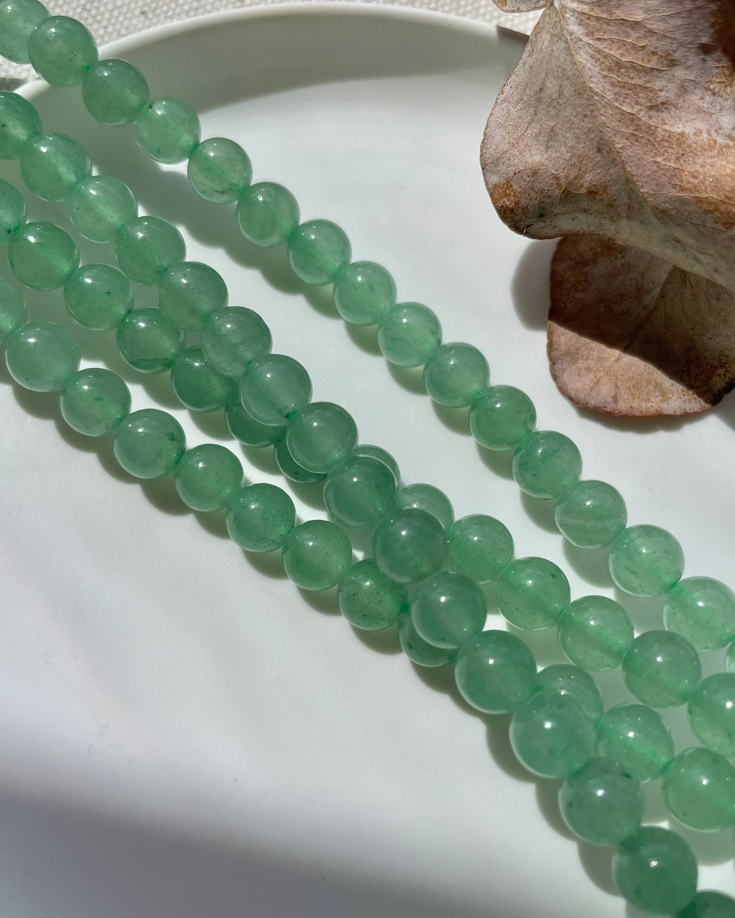 Green Aventurine 6mm Natural Gemstone Crystal Beads