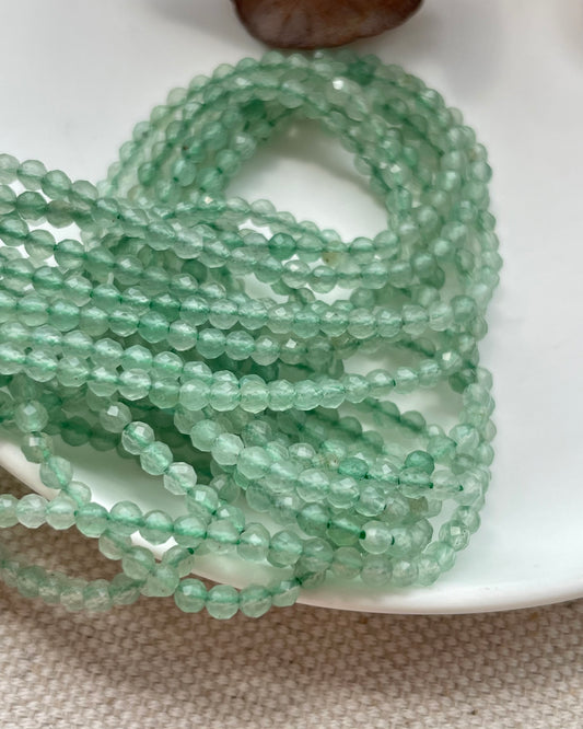 Green Aventurine 2mm Natural Gemstone Crystal Beads