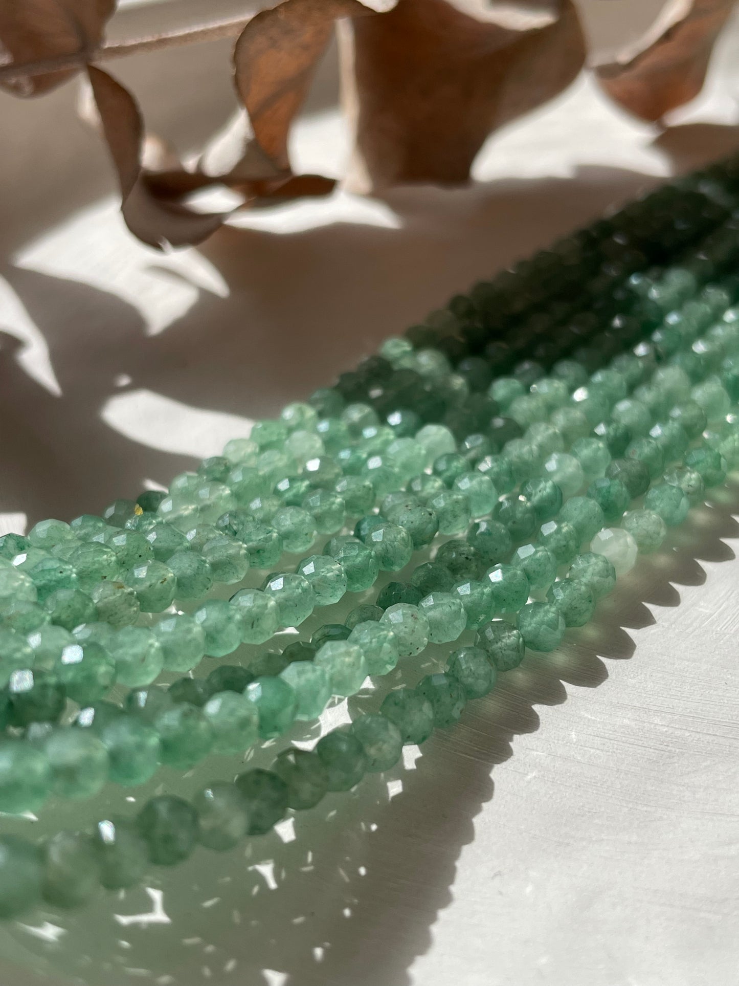 Green Aventurine 4mm Natural Gemstone Crystal Beads