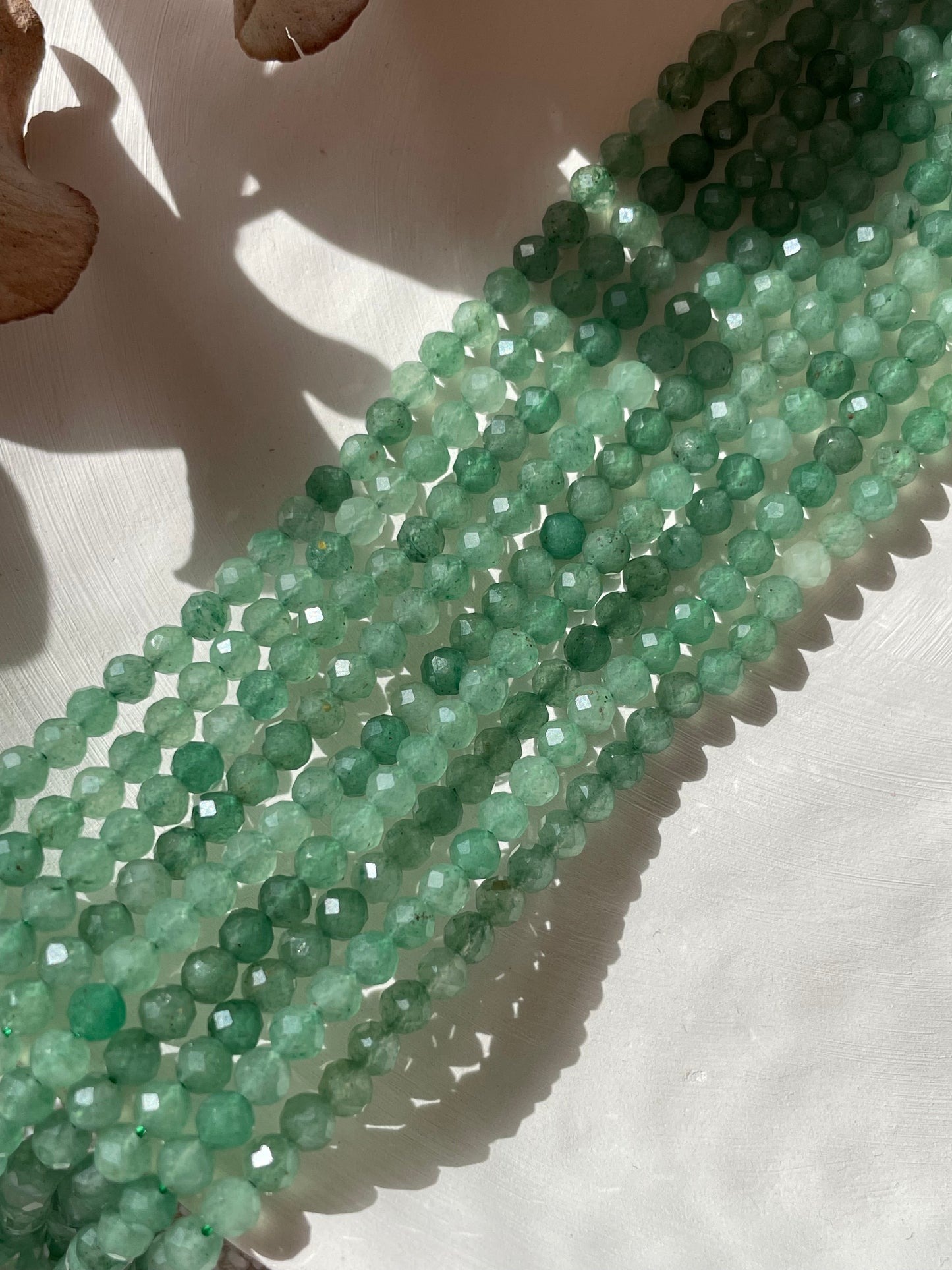 Green Aventurine 4mm Natural Gemstone Crystal Beads