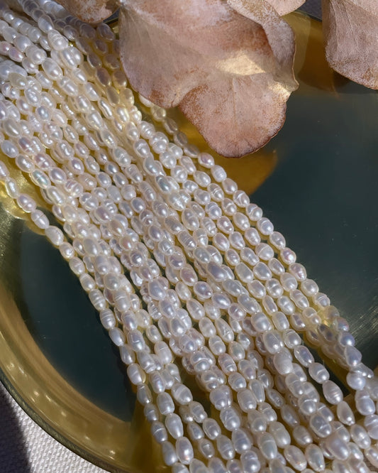 Fresh Water Pearls 3 - 4mm Beads