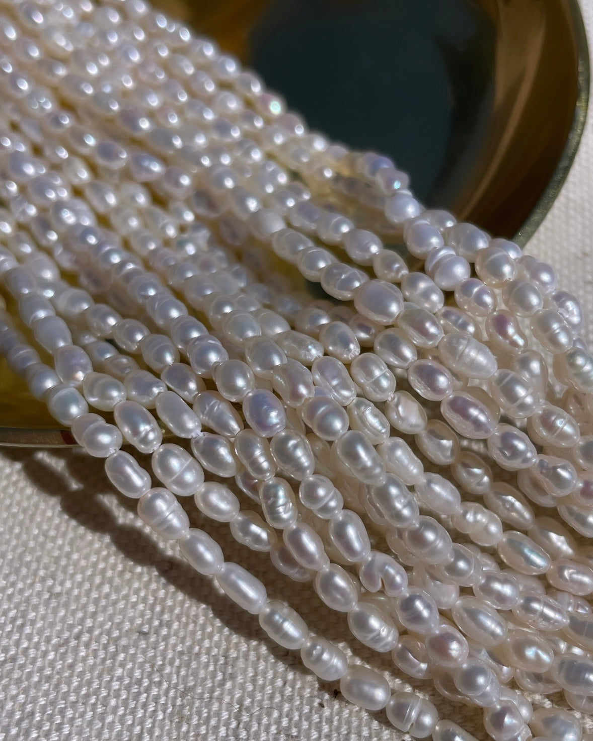 Fresh Water Pearls 3 - 4mm Beads
